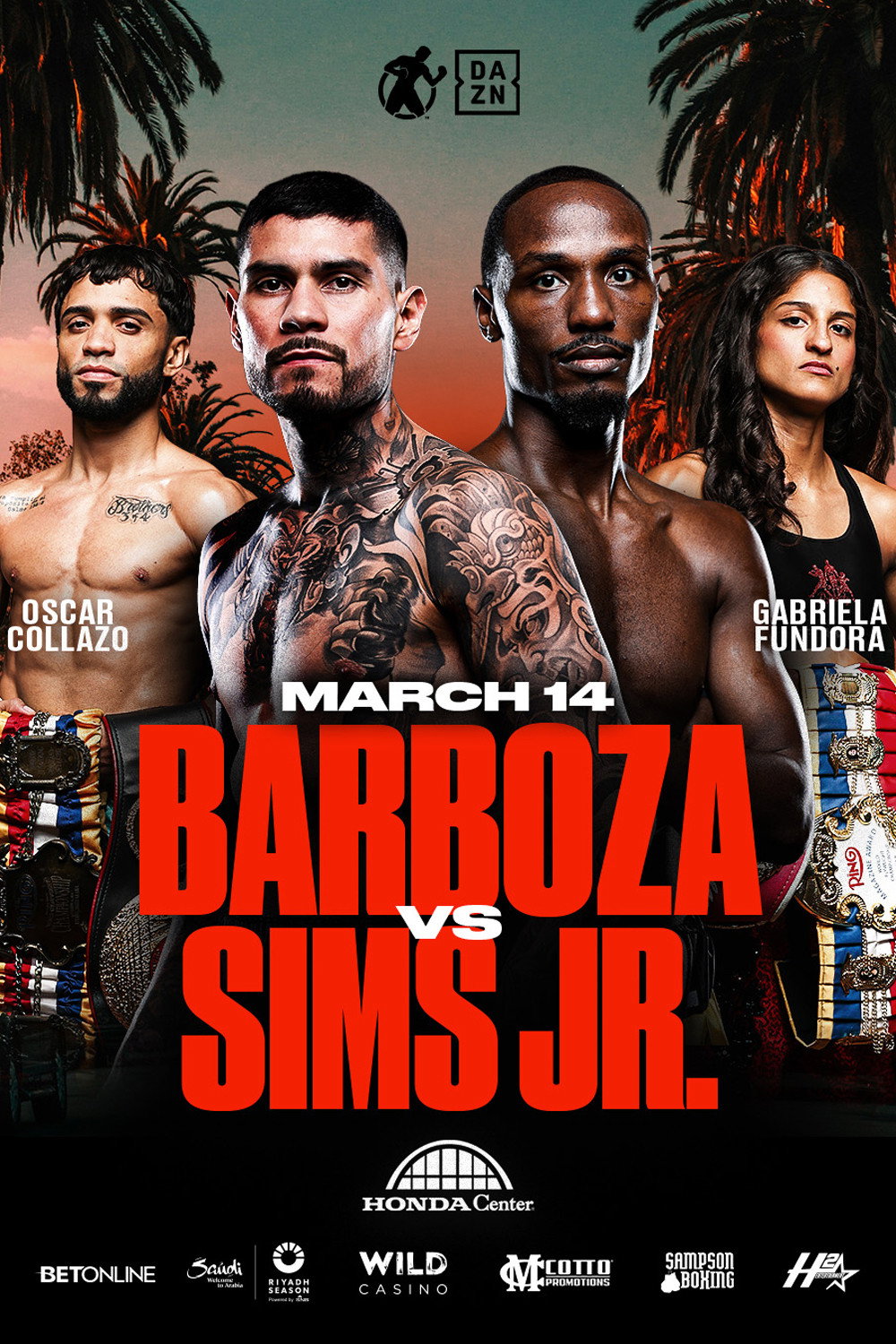 Arnold Barboza Jr. vs. Kenneth Sims Jr.
