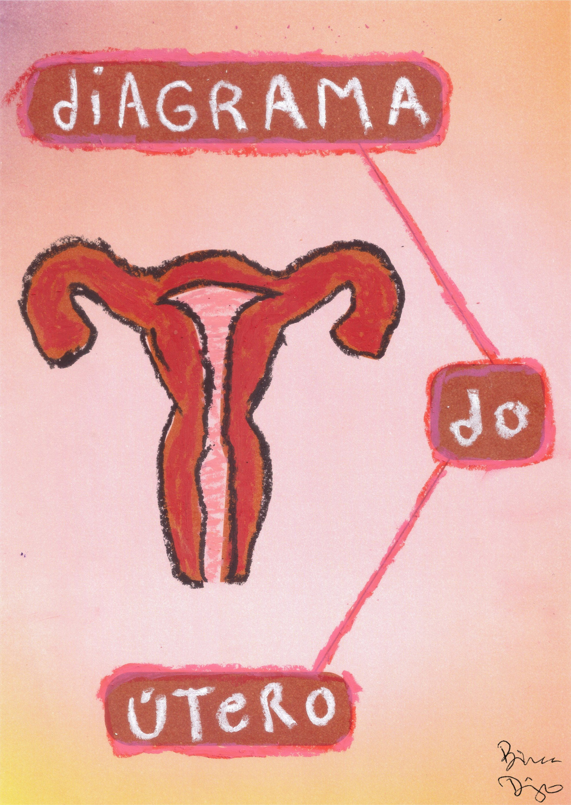 Diagrama do Útero