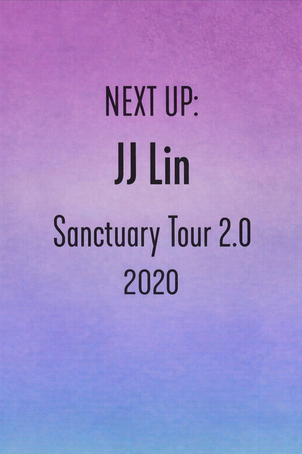 林俊杰「圣所2.0」 2020