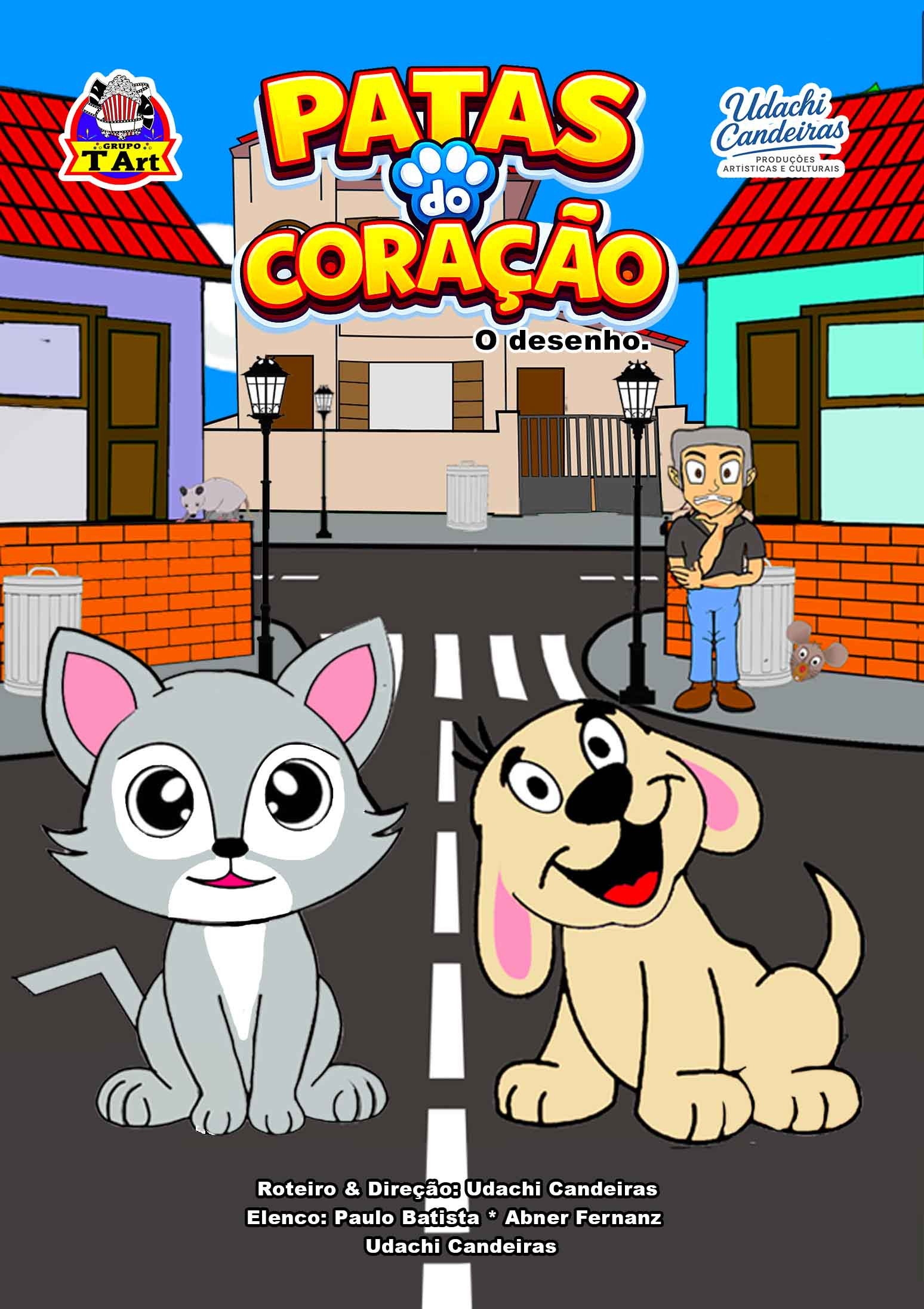 Patas do Coração Adotar é um ato de amor.