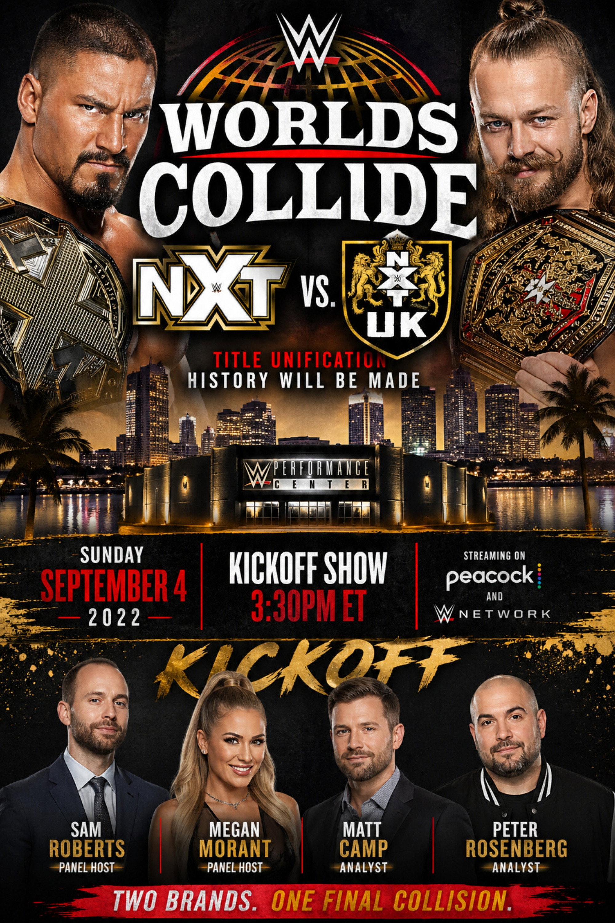 WWE Worlds Collide: NXT vs. NXT UK Kickoff