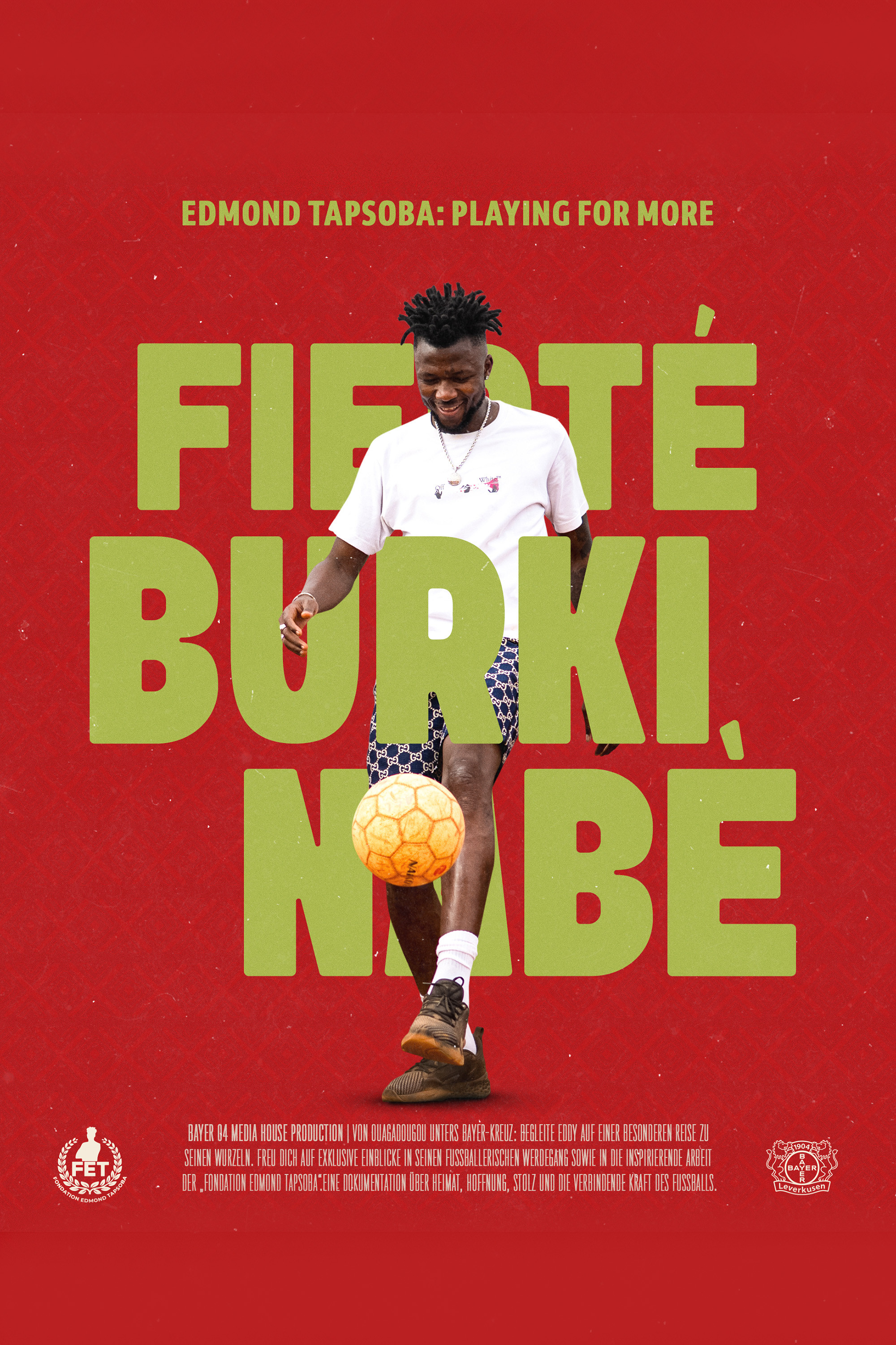 Fierté Burkinabè - Playing for More