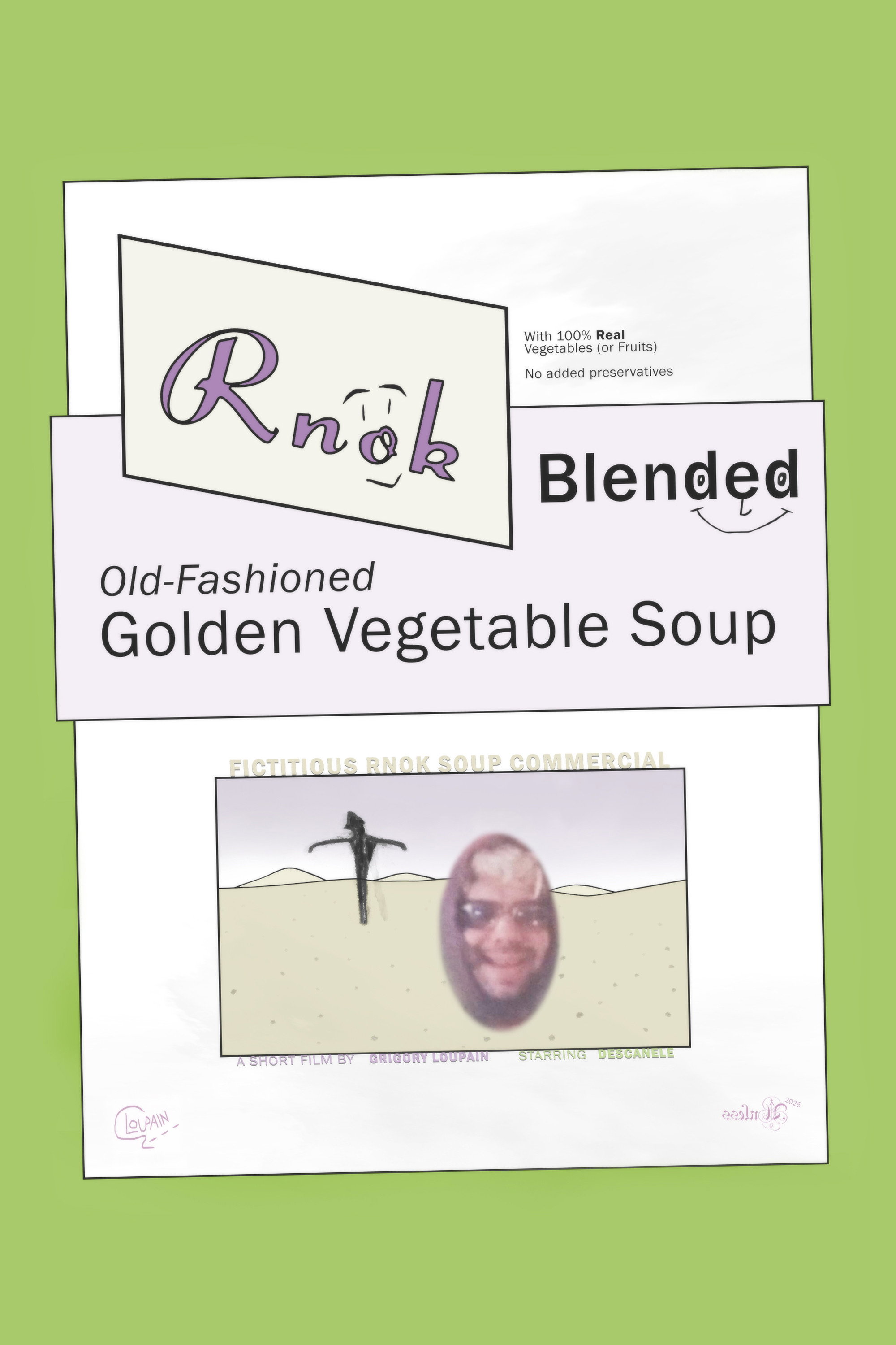 Fictitious Rnok Soup Commercial