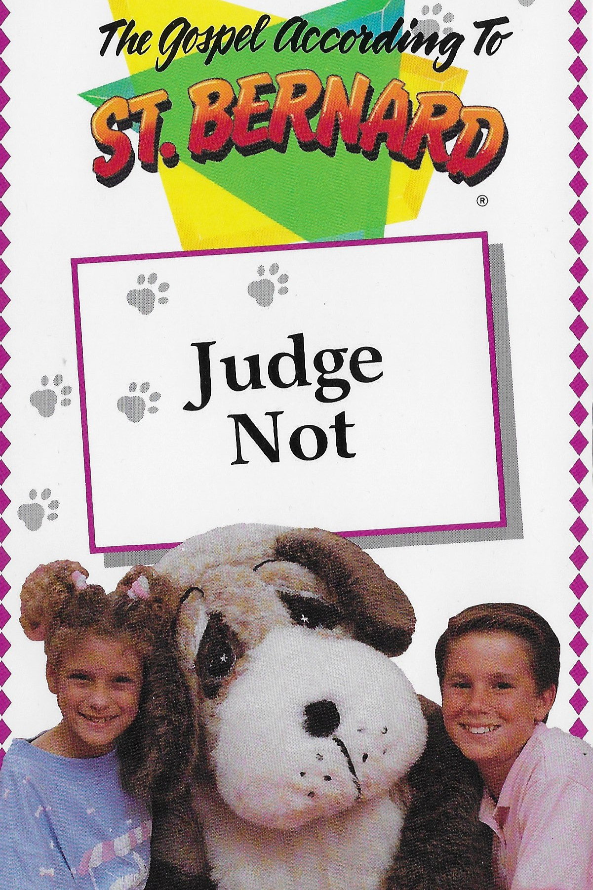 The Gospel According To St Bernard: Judge Not