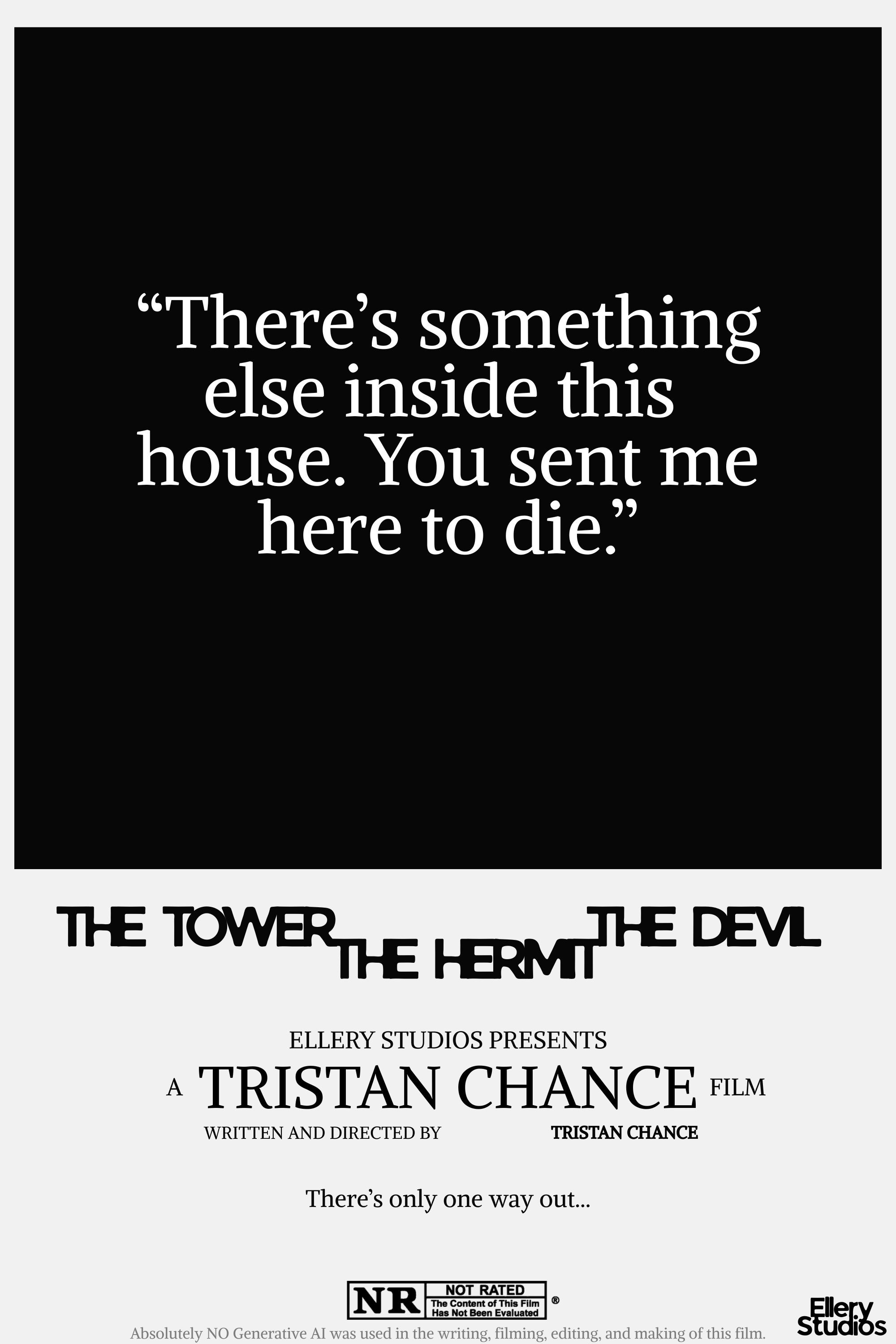 The Tower, The Hermit, The Devil.
