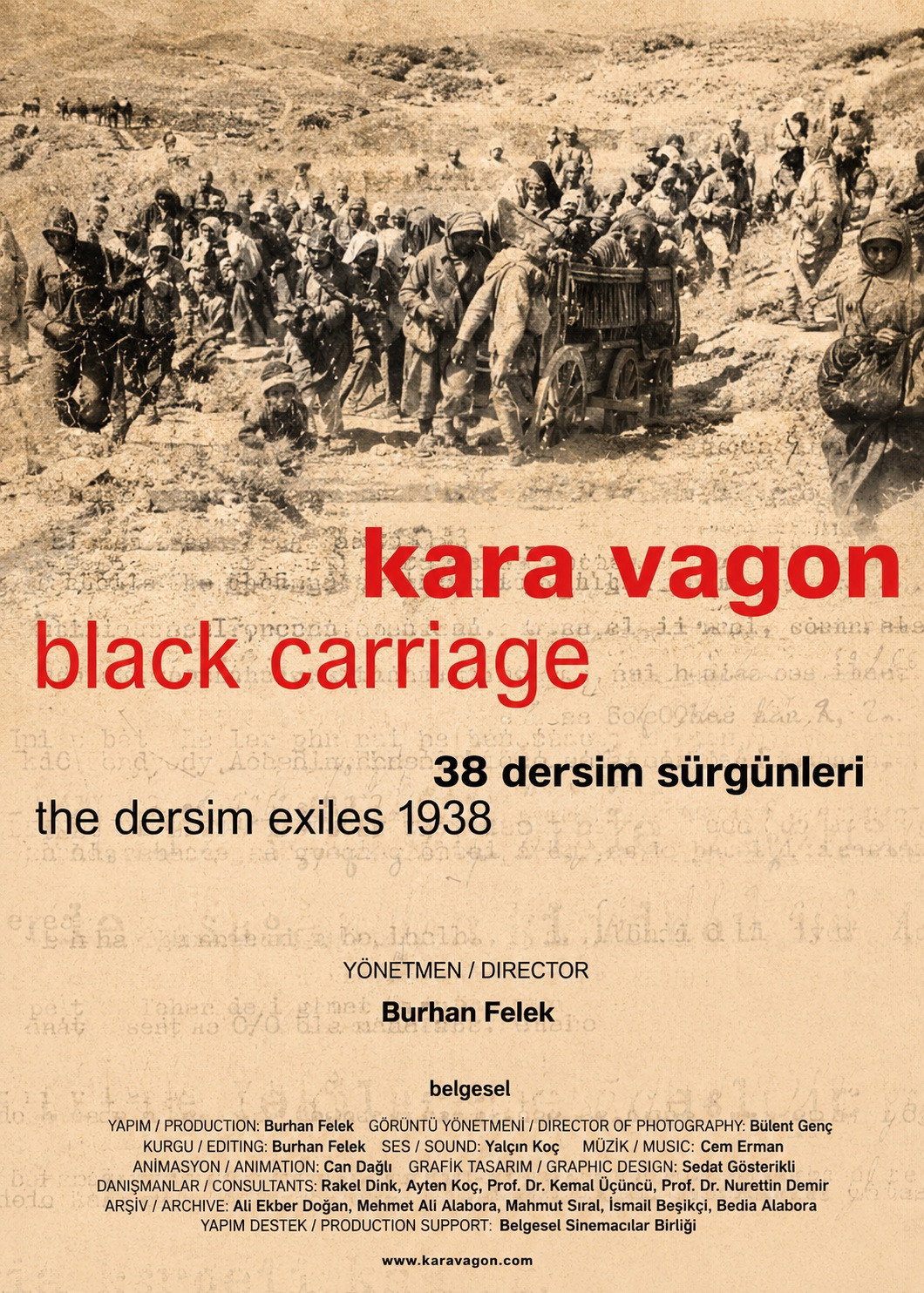 Kara Vagon: 38 Dersim Sürgünleri