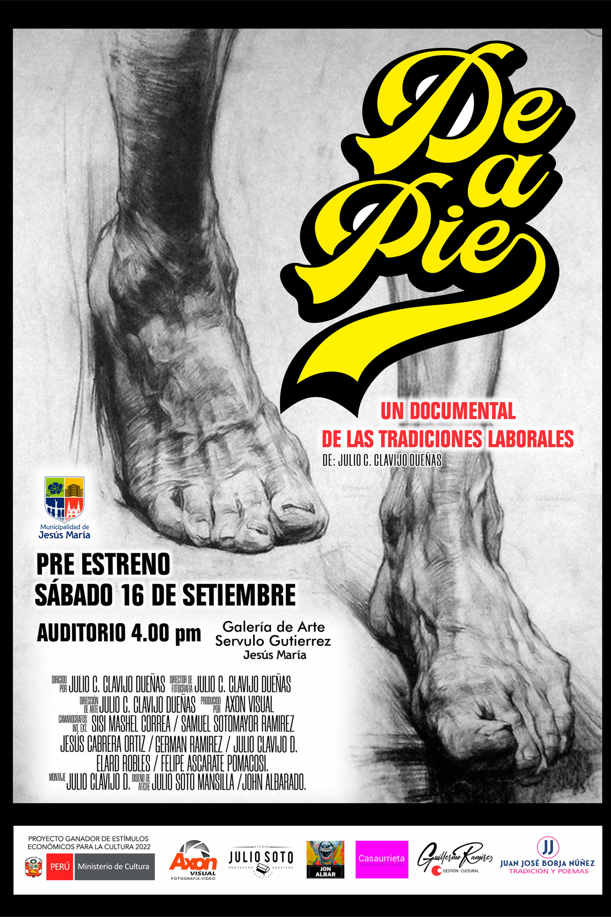 De a pie