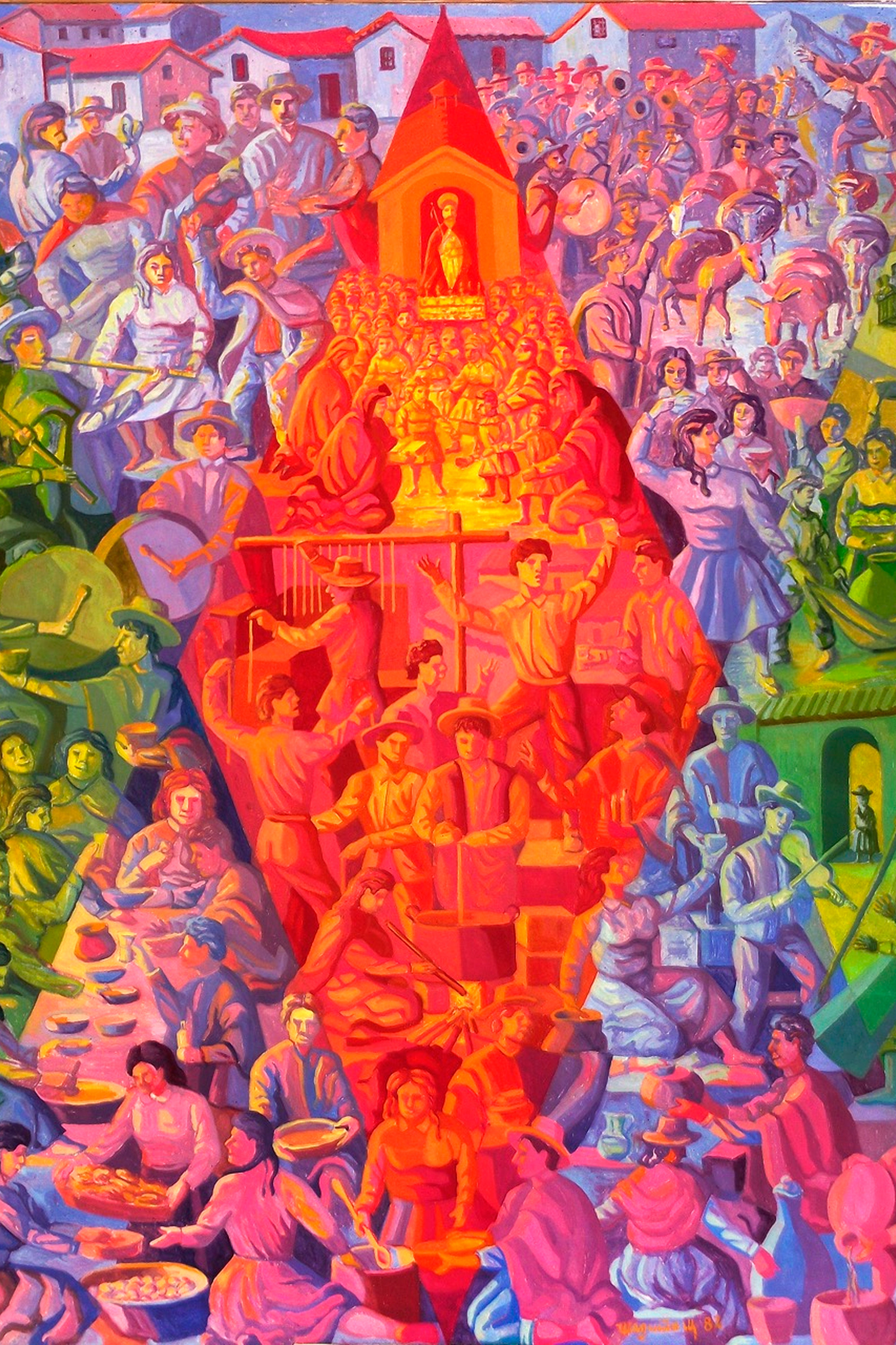 Leoncio Maguiña Morales. Pintor de Aija