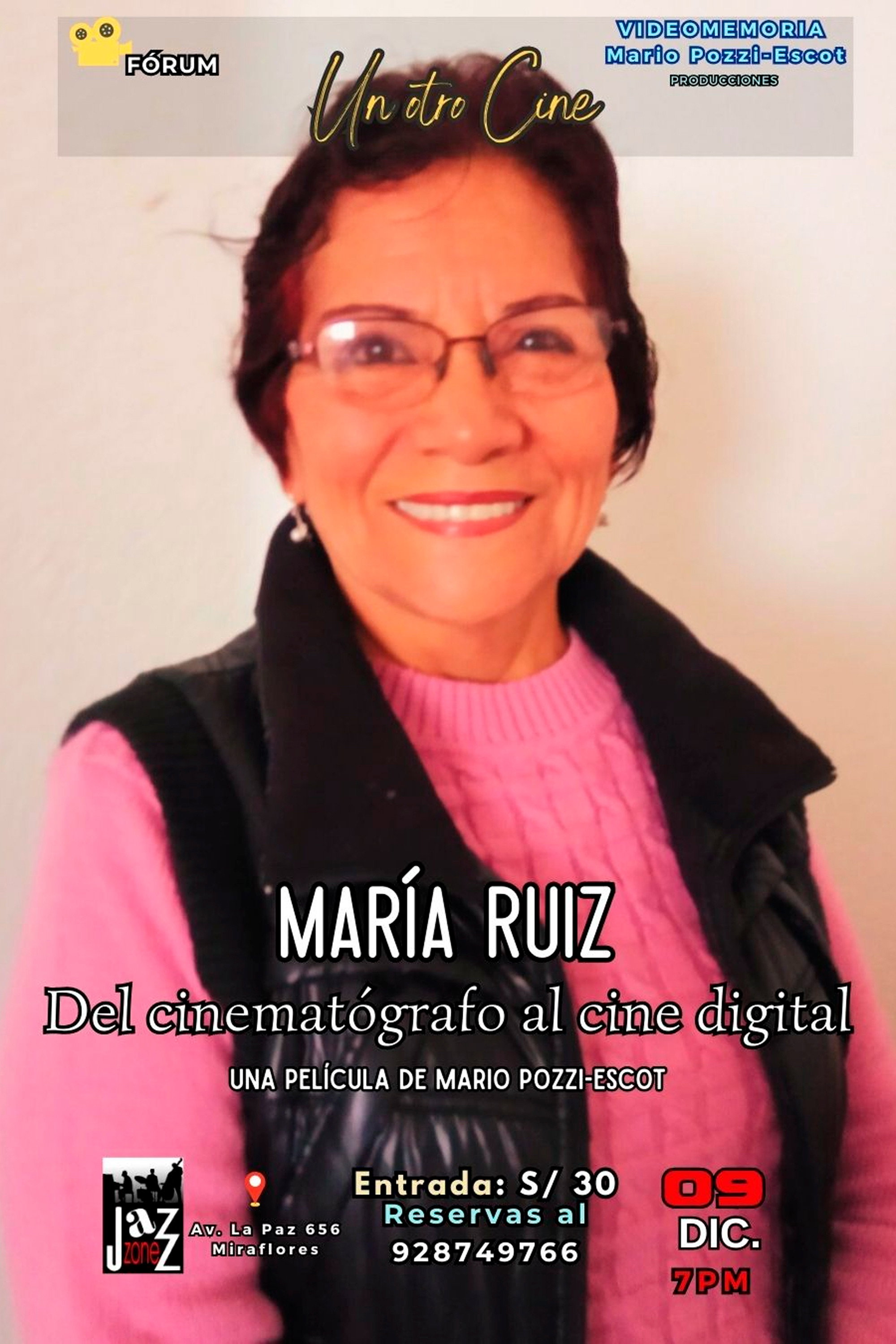 María Ruiz. Del cinematógrafo al cine digital