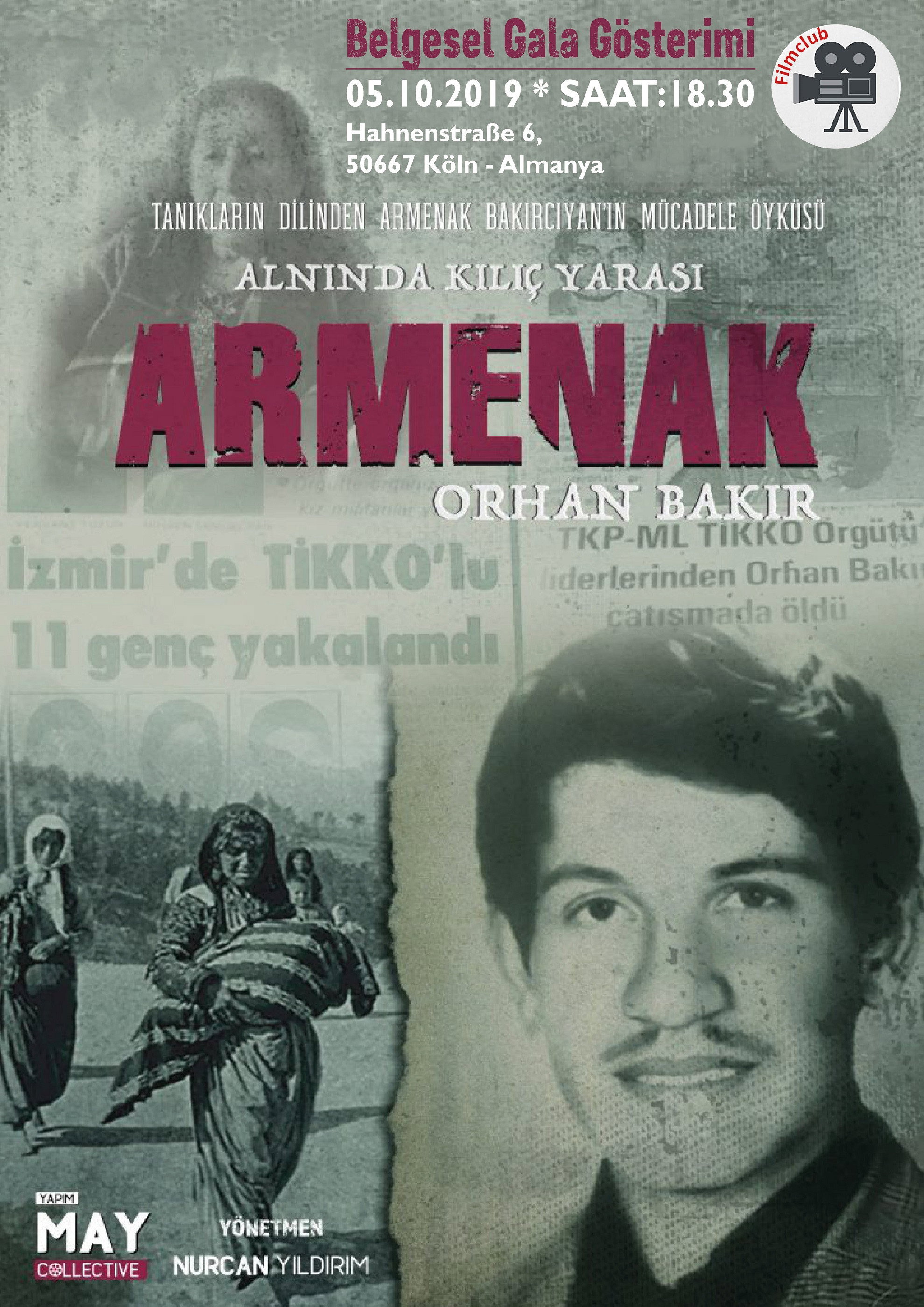 Alnında Kılıç Yarası: Armenak - Orhan Bakır