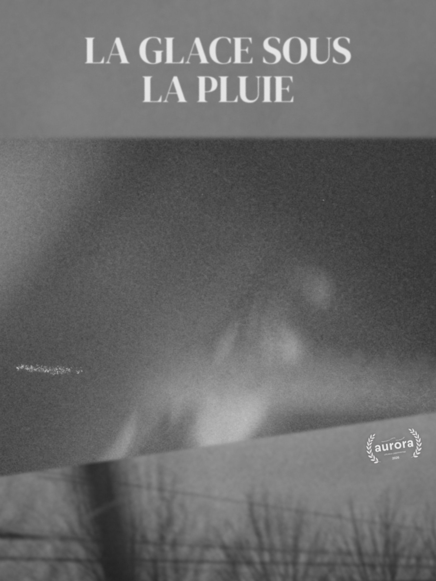 La glace sous la pluie