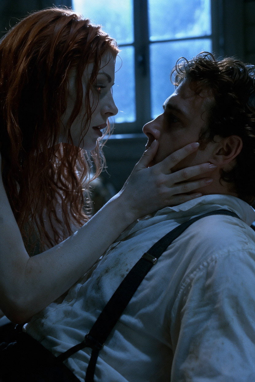 Crushing a Female Vampire's Heart
