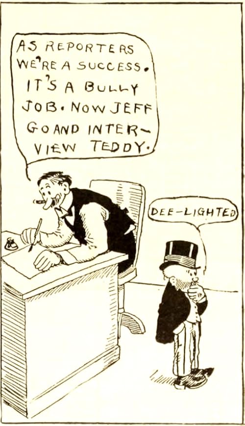 Mutt and Jeff as Reporters