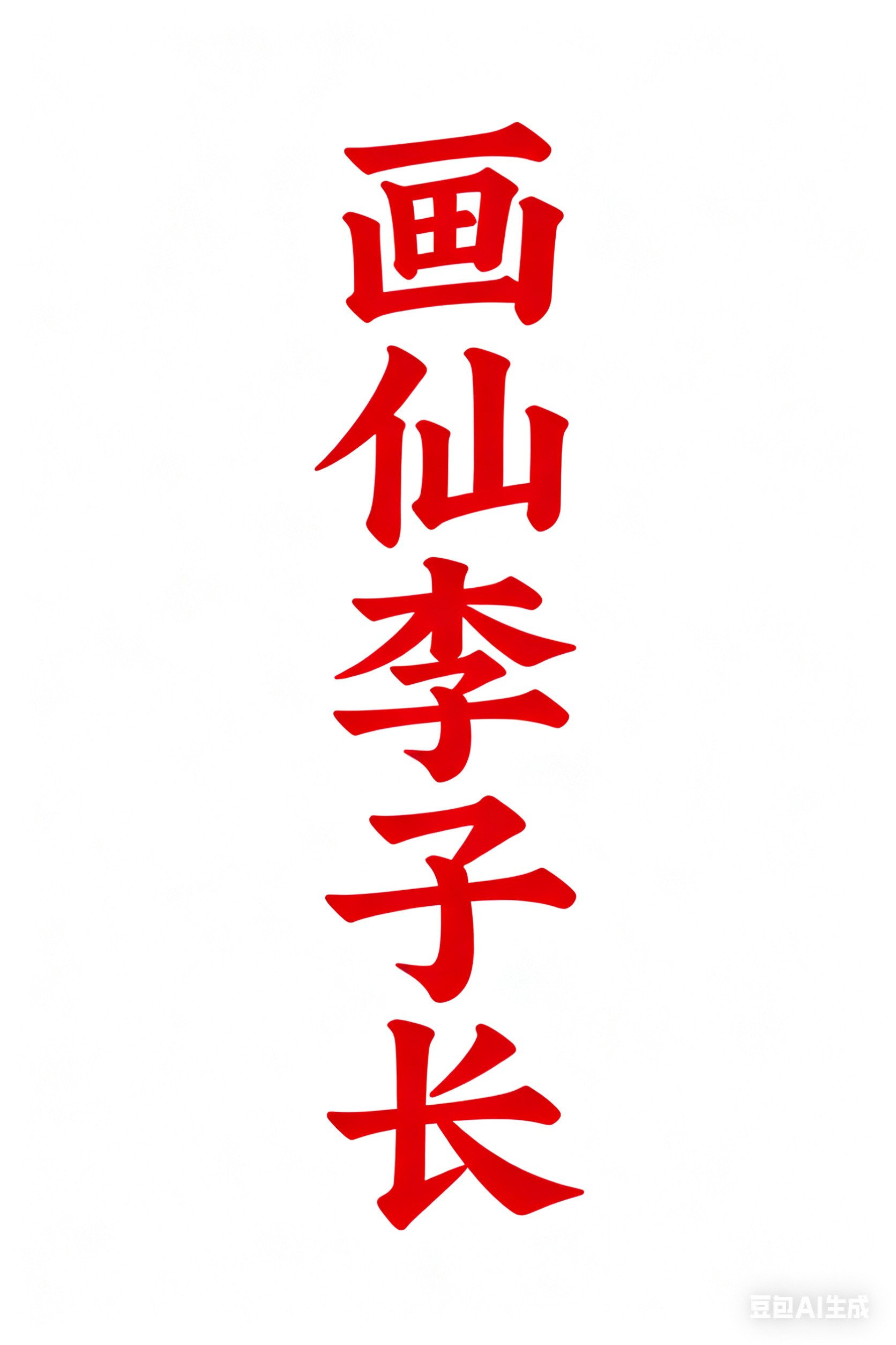 画仙李子长