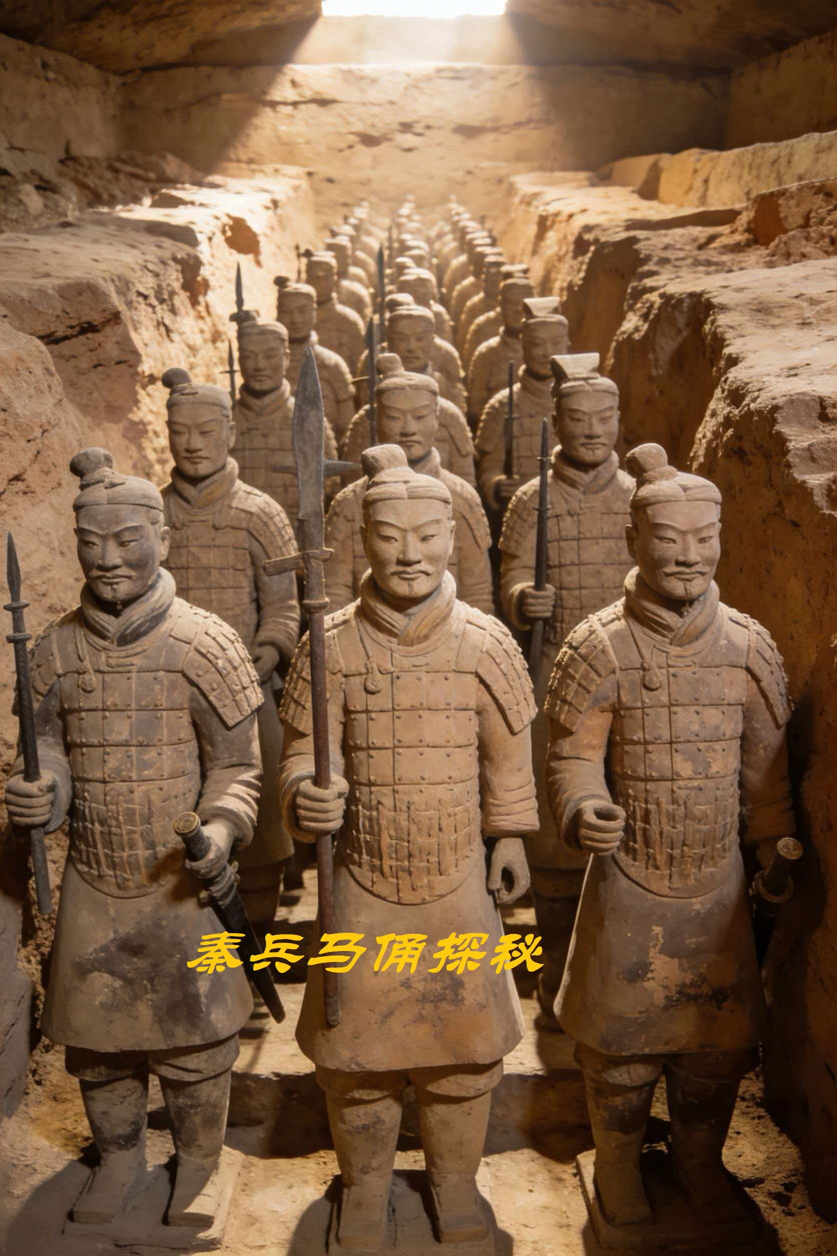 秦兵马俑探秘