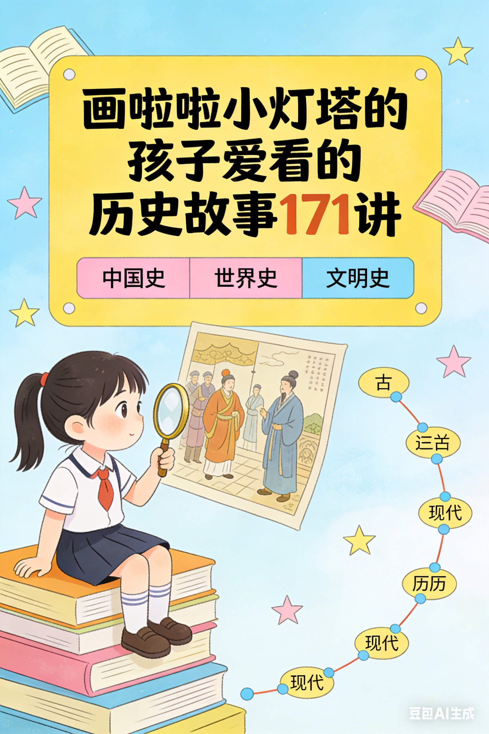 小灯塔：孩子爱看的历史故事171讲