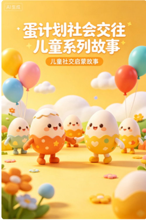 蛋计划社会交往儿童系列故事