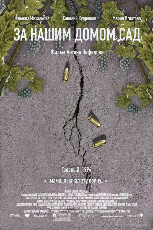 За нашим домом сад