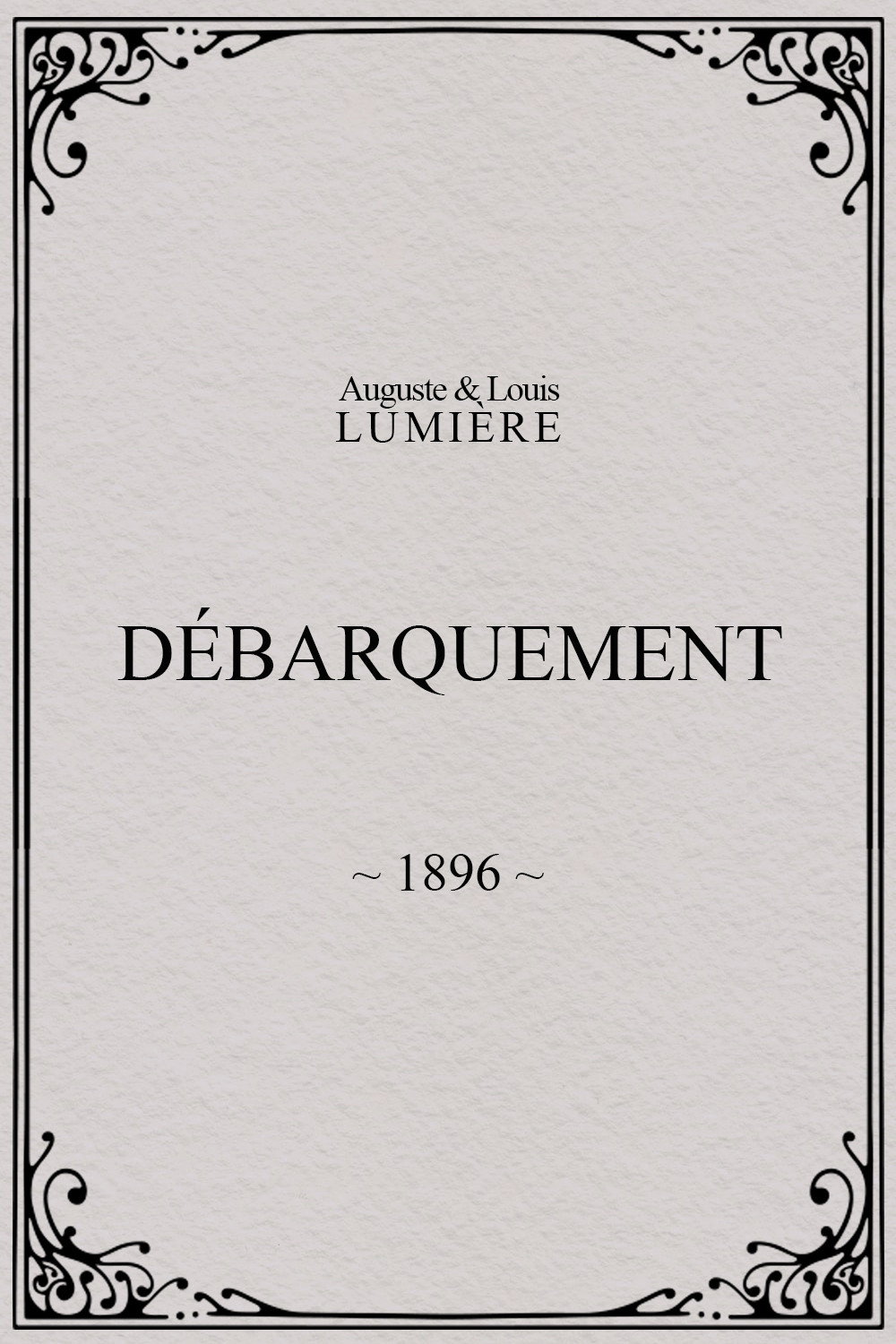 Débarquement d'un bateau