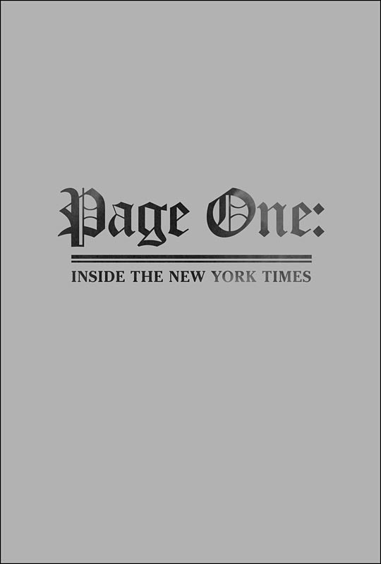 Первая полоса: Внутри The New York Times