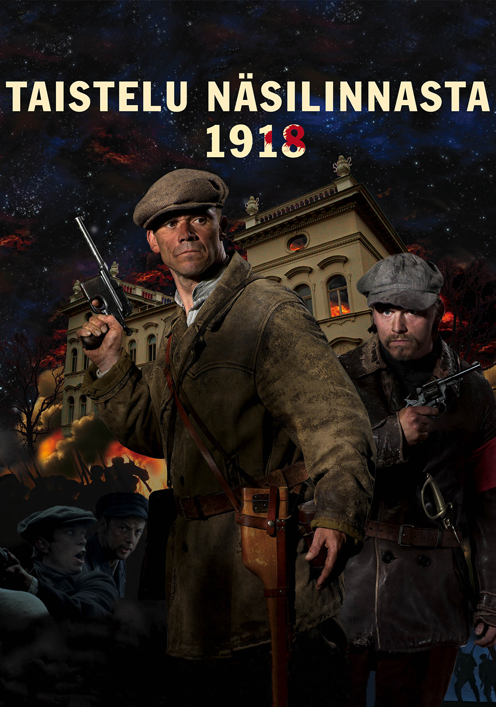 Бой за дворец Нясилинна, 1918 год