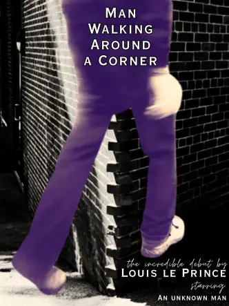 Man Walking Around the Corner
