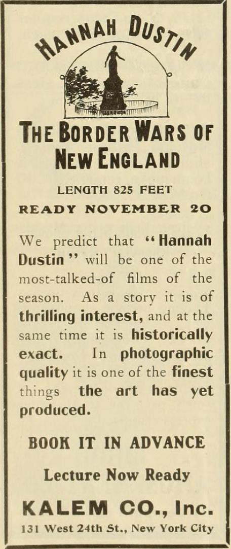 Hannah Dustin: The Border Wars of New England
