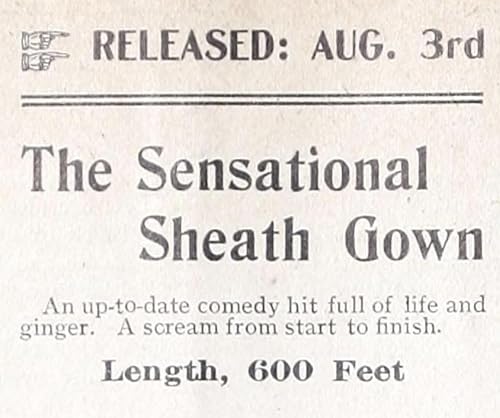 The Sensational Sheath Gown