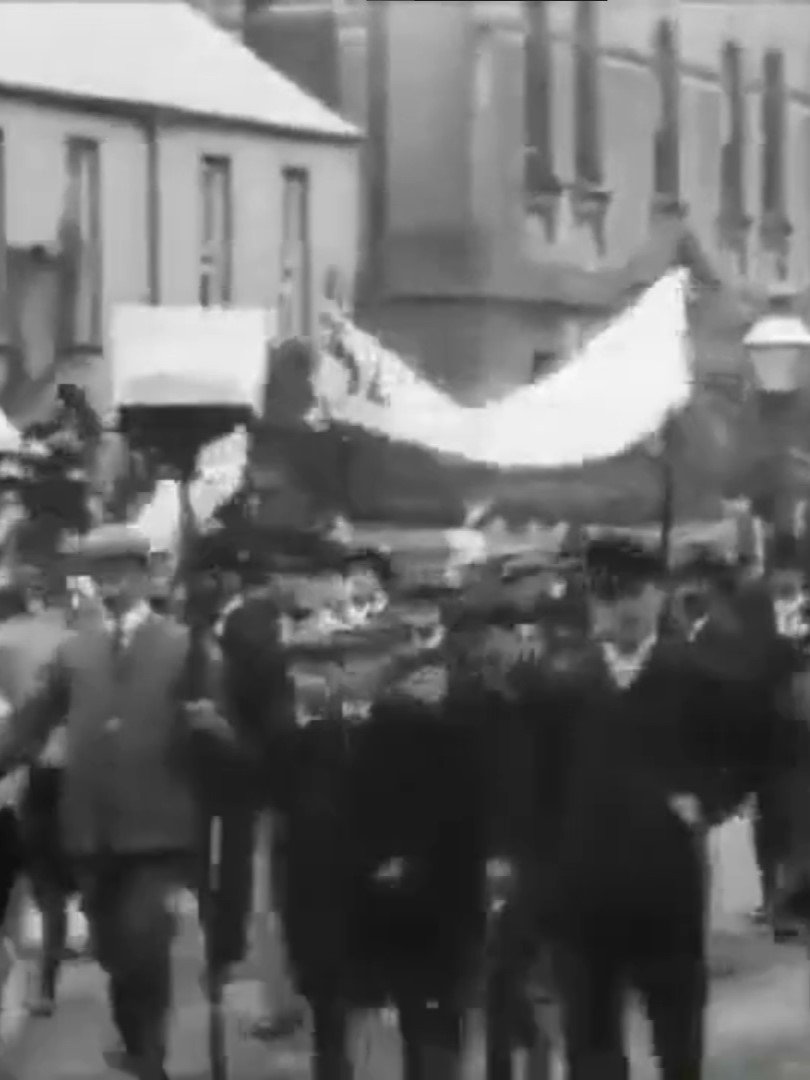 Trade Procession at Opening of Cork Exhibition