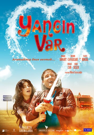 Yangin var