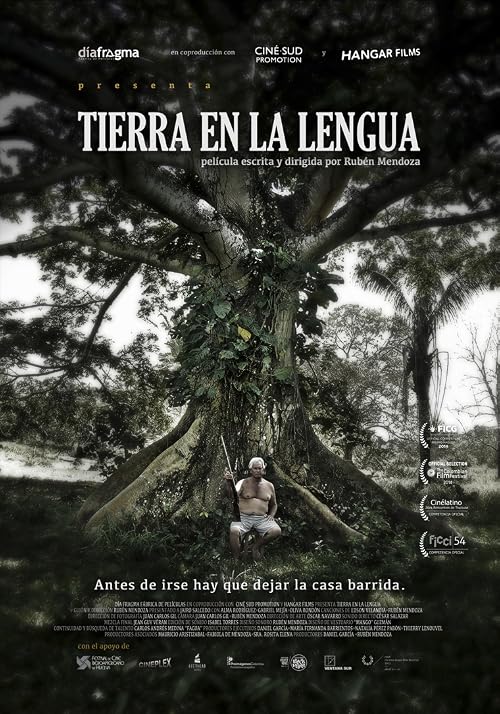 Tierra en la lengua