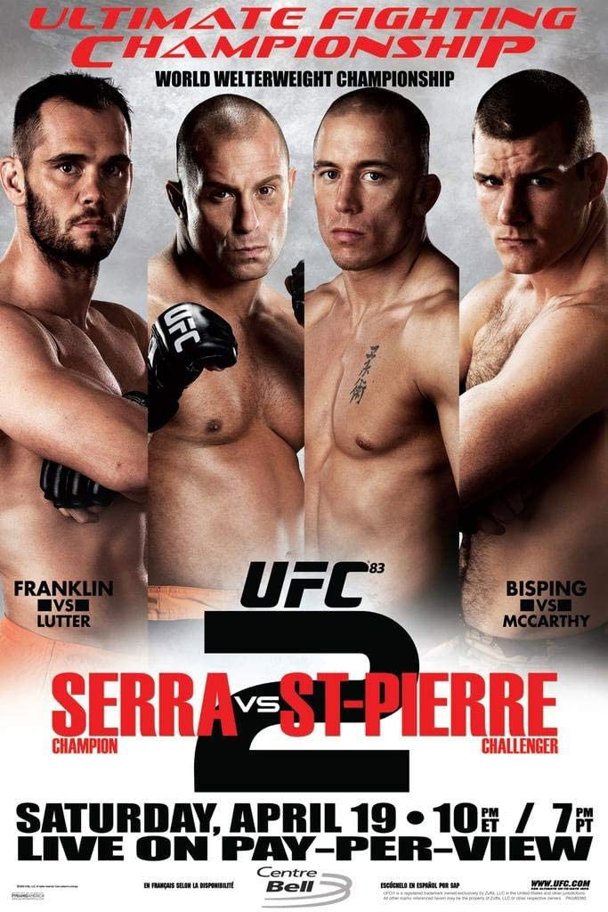 UFC 83: Serra vs. St. Pierre 2