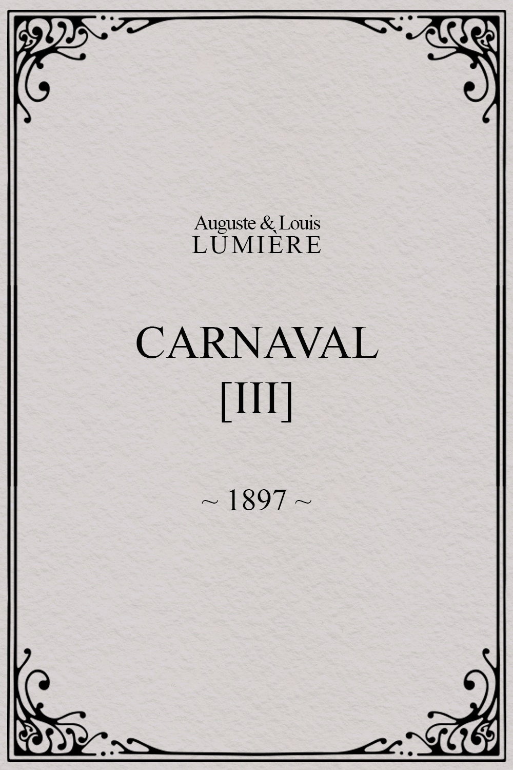 Nice, Carnaval (N° 3)