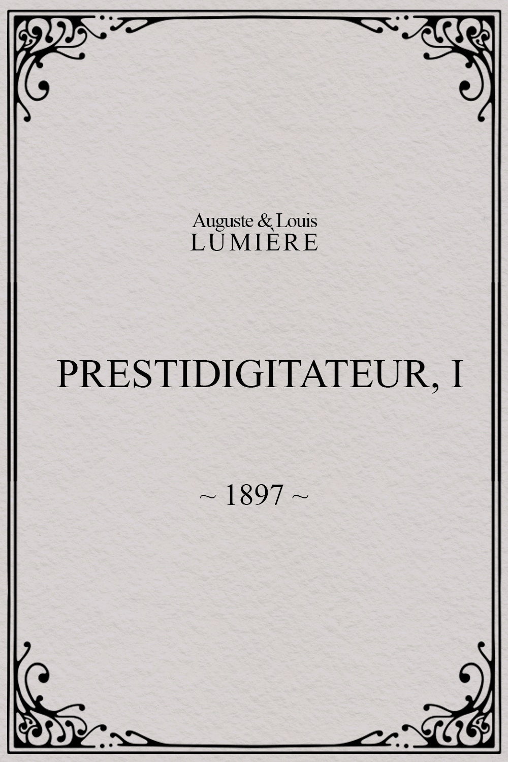 Prestidigitateur