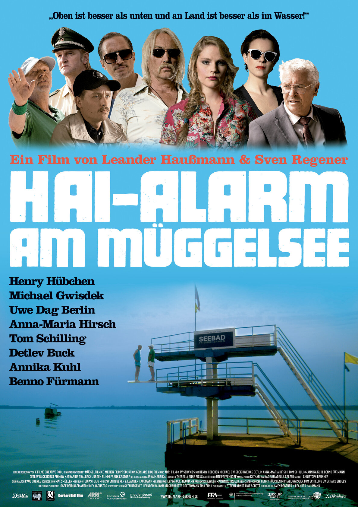 Hai-Alarm am Müggelsee