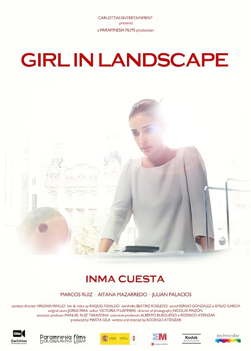 Muchacha con paisaje