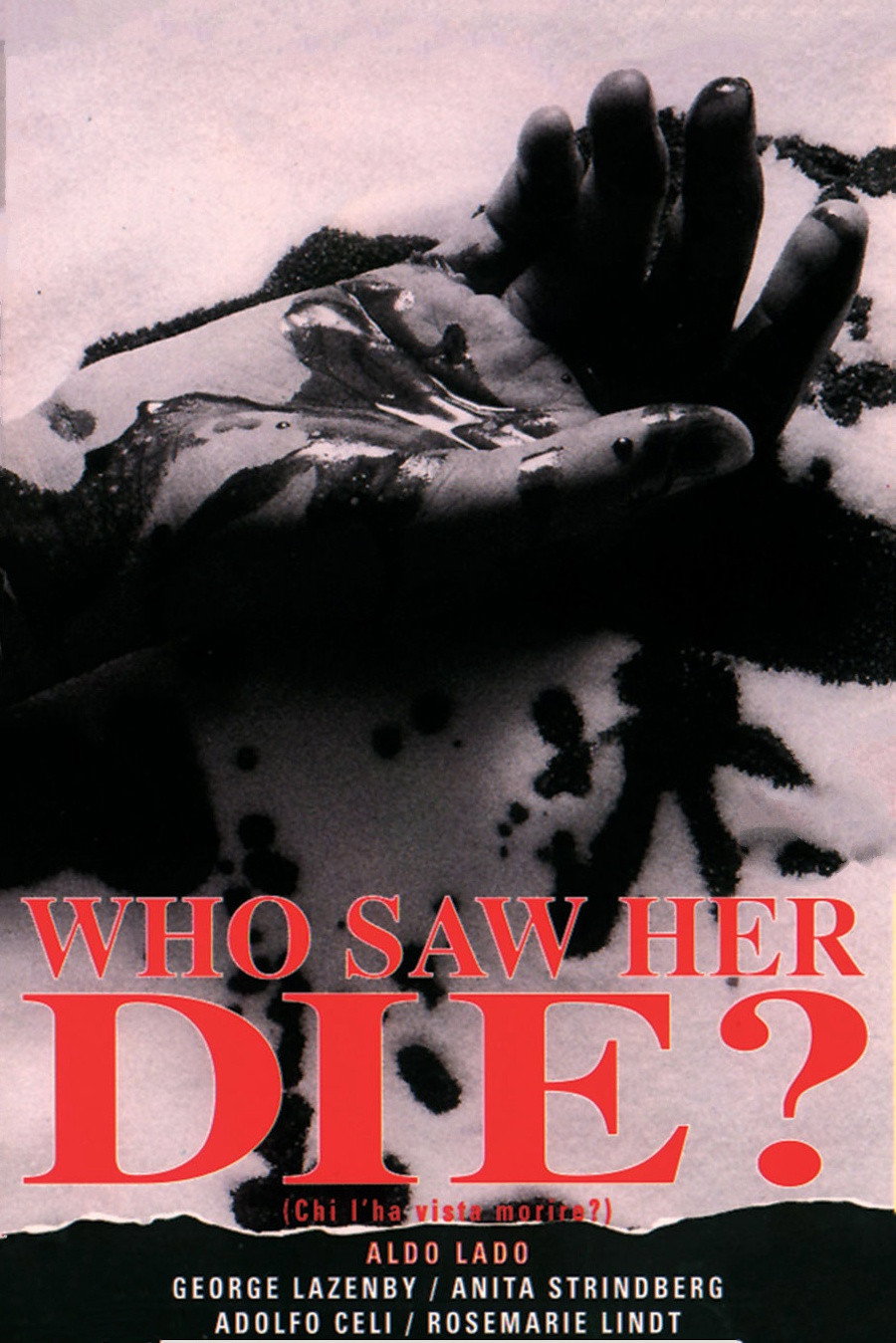 Who Saw Her Die?