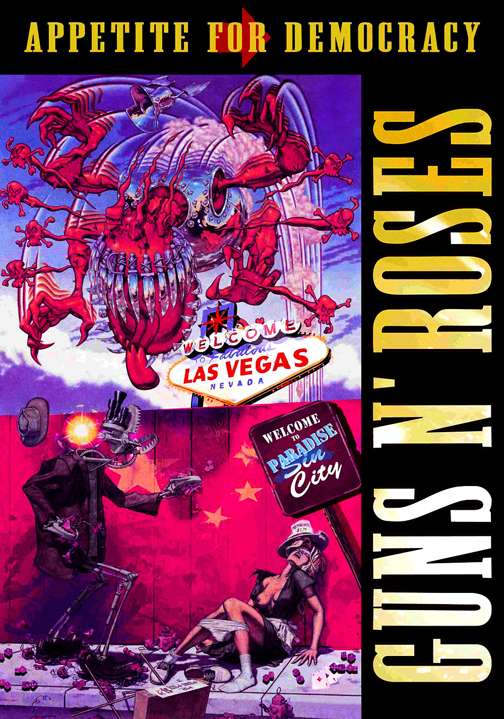 Guns N' Roses Appetite for Democracy 3D Live at Hard Rock Las Vegas