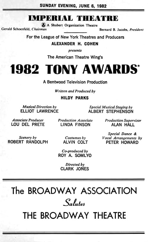 The 36th Annual Tony Awards