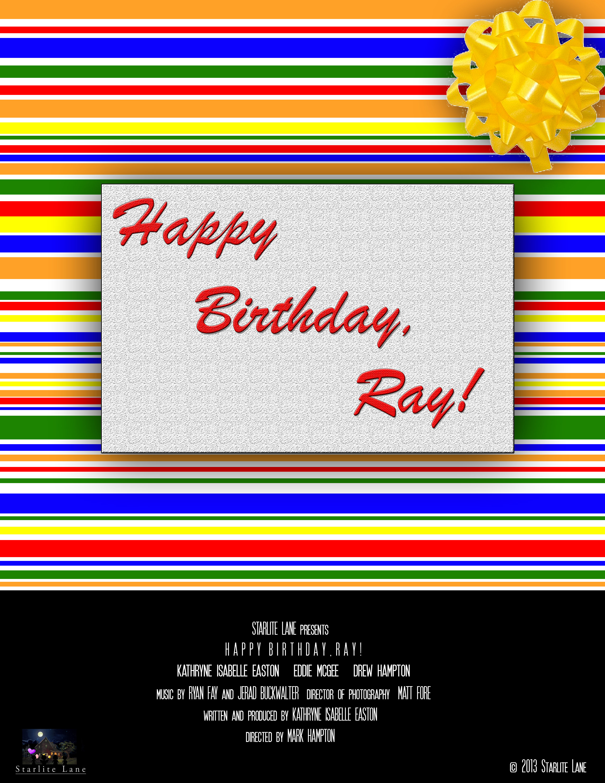 Happy Birthday, Ray!