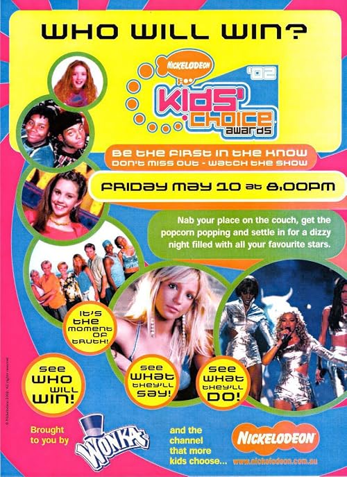 Церемония вручения премии Nickelodeon Kids' Choice Awards 2002