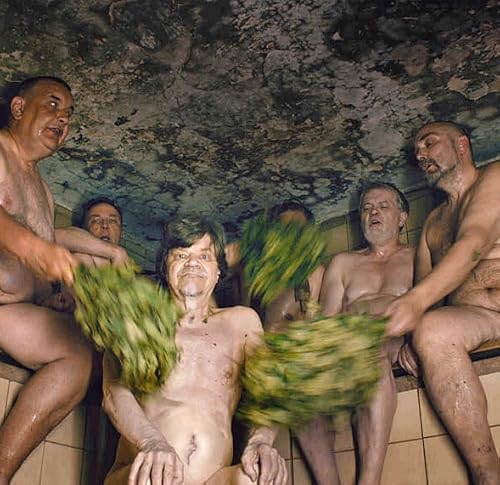 M.A. Numminen in der sauna