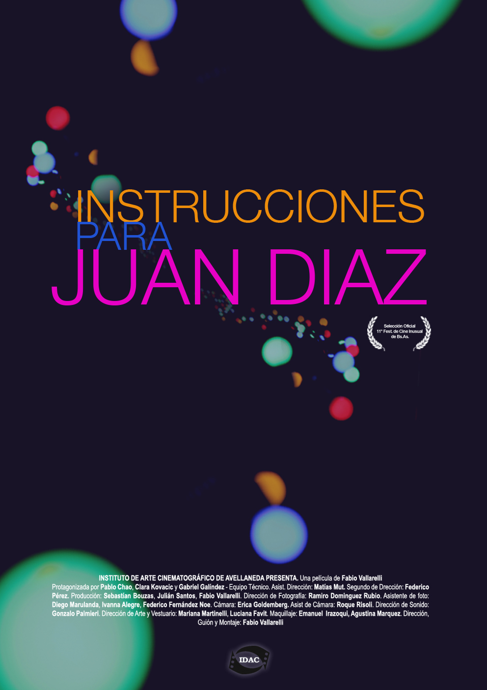 Instrucciones para Juan Díaz