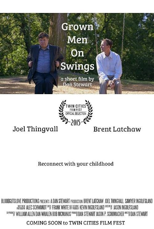 Grown Men on Swings