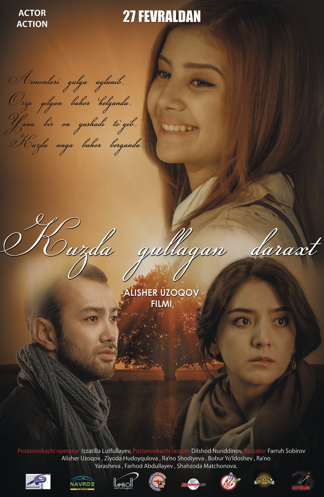Kuzda gullagan daraxt