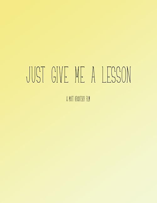 Just Give Me a Lesson