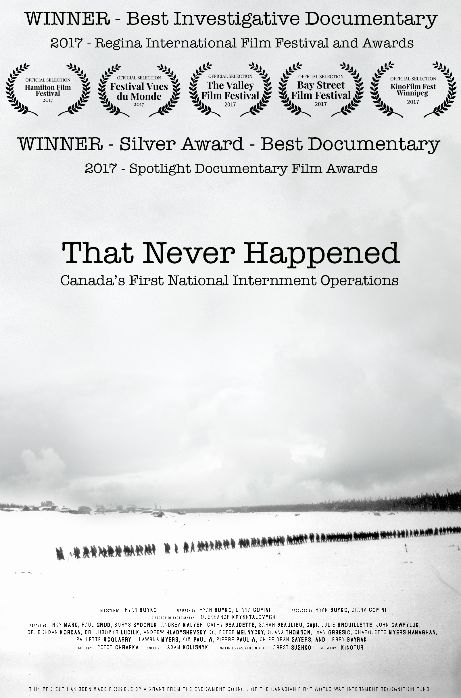 That Never Happened: Canada's First National Internment Operations