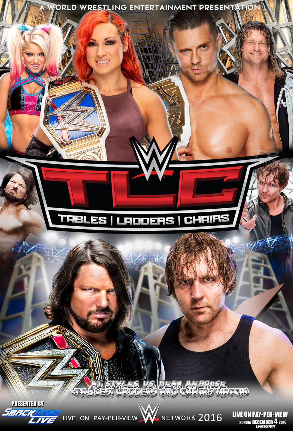 WWE ТЛС: Столы, лестницы и стулья