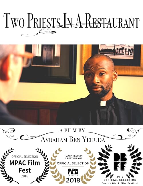 Two Priests in a Restaurant