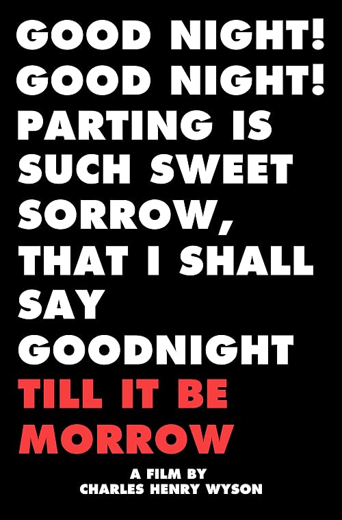 Till It Be Morrow